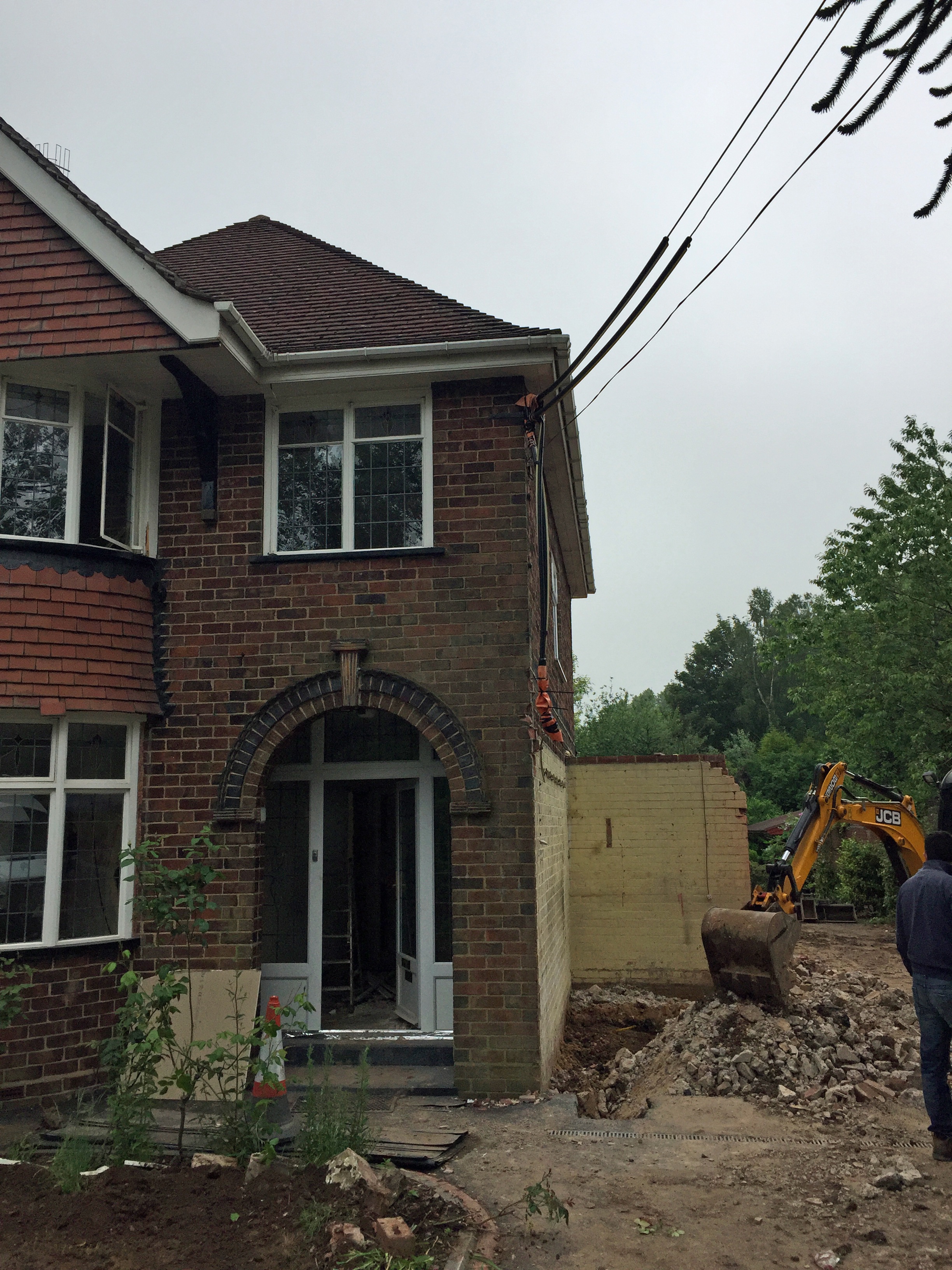 Home renovation blog Demolition begins